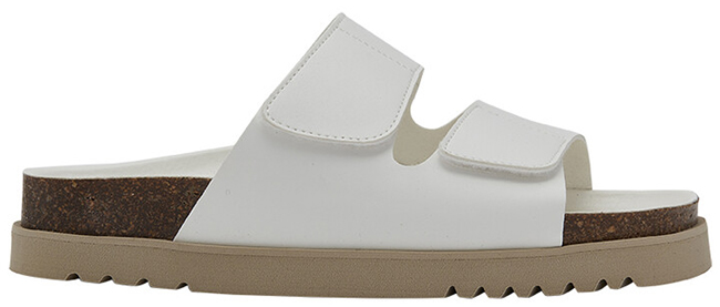 SIERRA 2 STRAPS SYNTHETIC W WHITE 39 - dottorbianchi.it