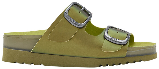 VALLY SYNTHETIC IRIDESCENT W GREEN 41 - dottorbianchi.it