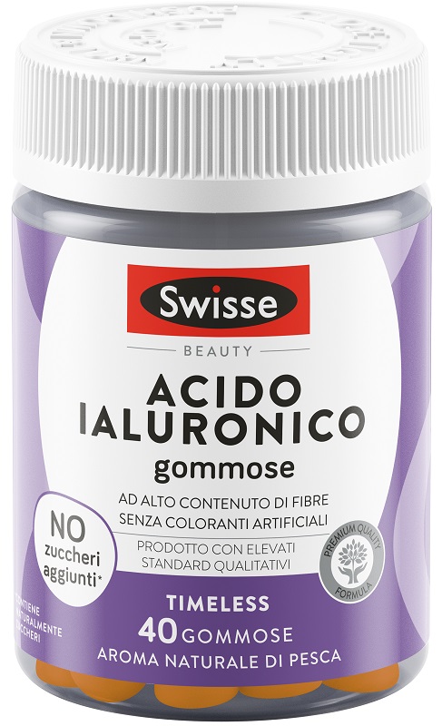 SWISSE ACIDO IALURONICO 40 GOMMOSE - dottorbianchi.it