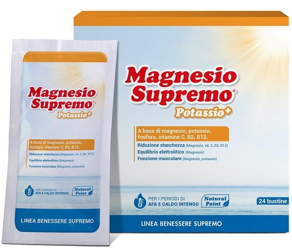 MAGNESIO SUPREMO POTASSIO+ 24 BUSTINE - dottorbianchi.it