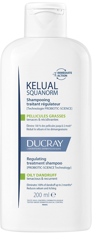 KELUAL SQUANORM SHAMPOO ANTI FORFORA GRASSA 200 ML - dottorbianchi.it