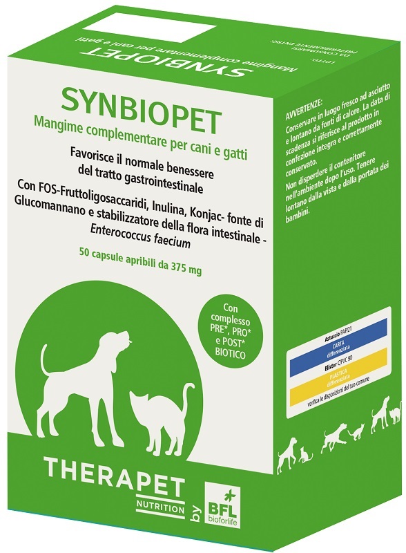 SYNBIOPET THERAPET 50 CAPSULE - dottorbianchi.it