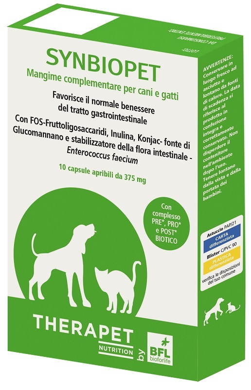 SYNBIOPET THERAPET 10 CAPSULE - dottorbianchi.it