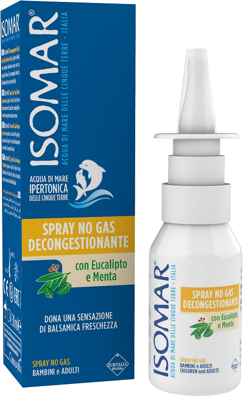 SPRAY NO GAS DECONGESTIONANTE ISOMAR 30 ML - dottorbianchi.it