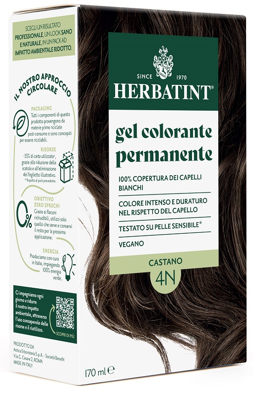 HERBATINT 4N CASTANO 170 ML - dottorbianchi.it