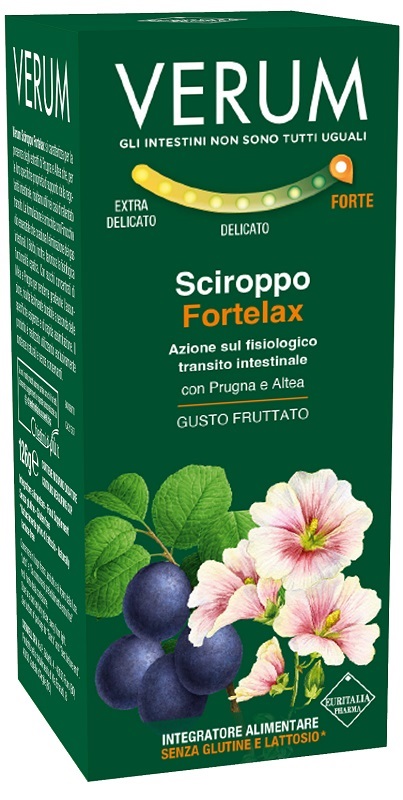 VERUM FORTELAX SCIROPPO FRUTTATO 126 G NEW - dottorbianchi.it