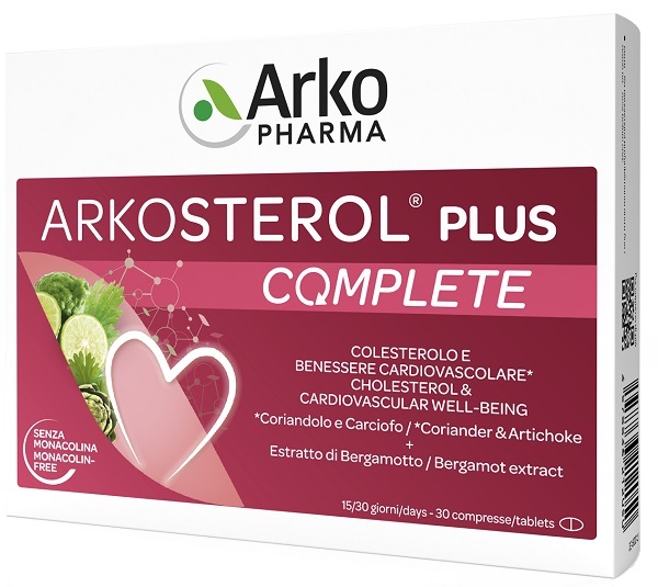 ARKOSTEROL PLUS COMPLETE 30 COMPRESSE - dottorbianchi.it