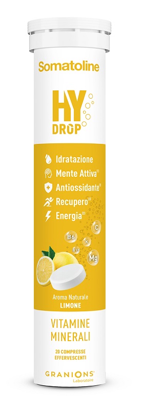 SOMATOLINE HYDROP LIMONE 20 COMPRESSE EFFERVESCENTI - dottorbianchi.it