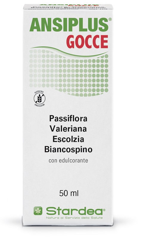 ANSIPLUS GOCCE 50 ML SENZA GLUTINE CON EDULCORANTE SENZA ALCOL - dottorbianchi.it