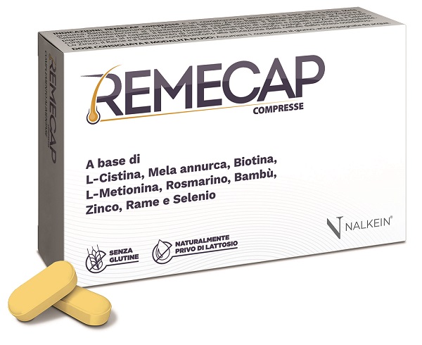 REMECAP 30 COMPRESSE RIVESTITE DA 1,25 G SENZA GLUTINE NATURALMENTE PRIVO DI LATTOSIO - dottorbianchi.it